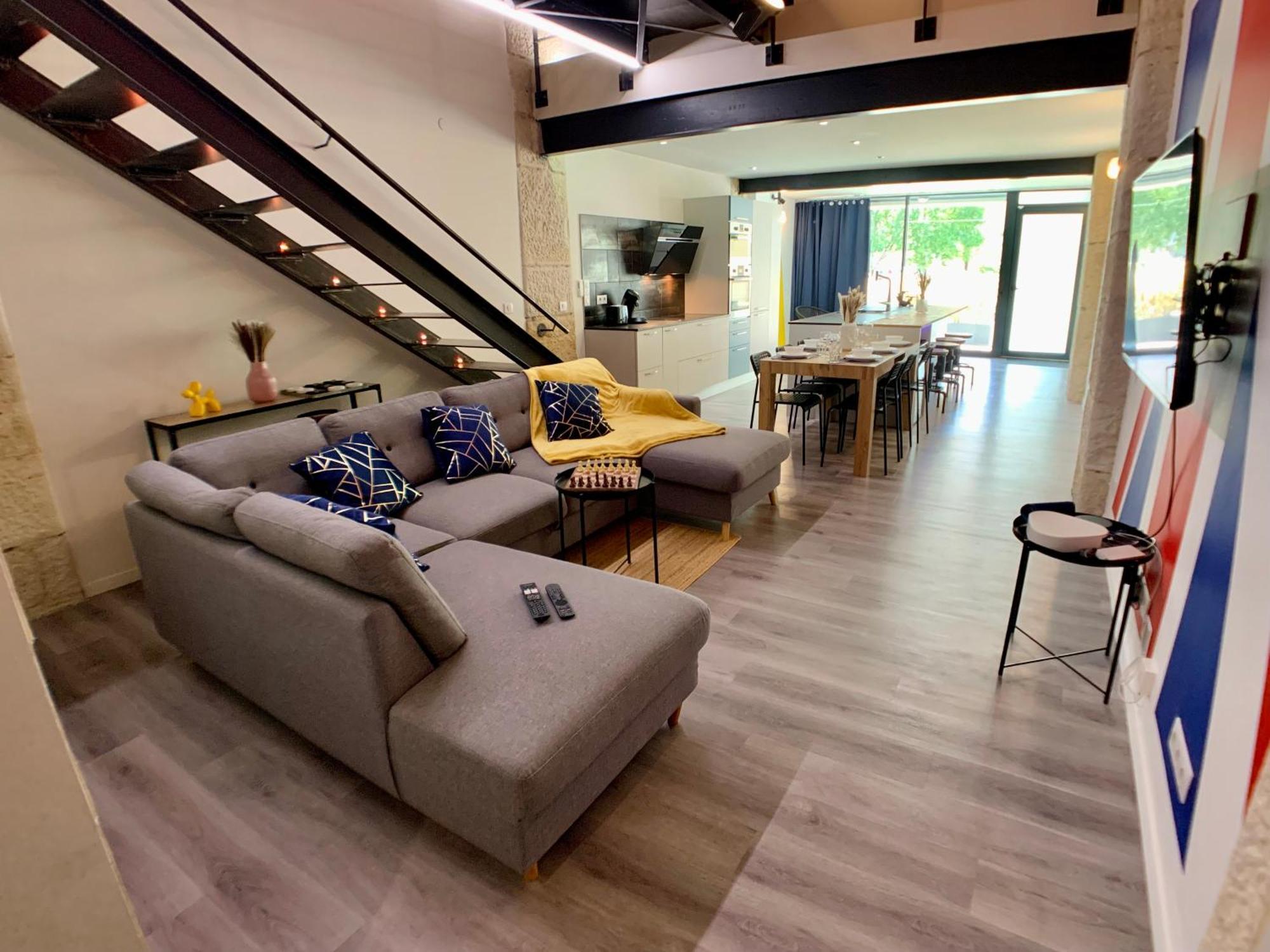 Апартаменты Loft Gare Cite Gastronomique Дижон Экстерьер фото